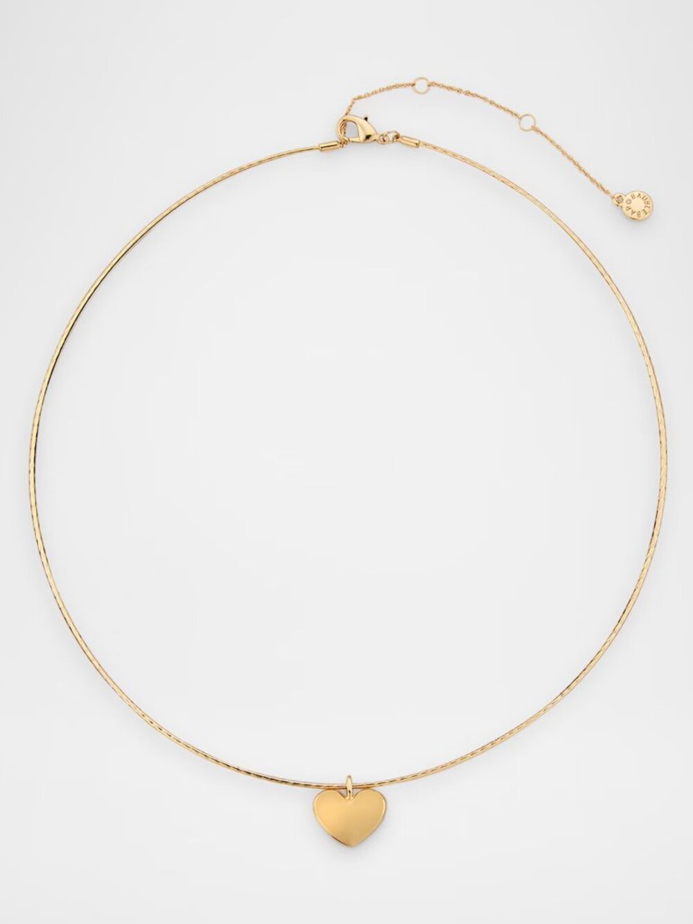BAUBLEBAR Jelane Heart Pendant Necklace, 16"-19" - NWT